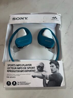 Sony Walkman Sports MP3 Headphones - Teal